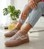 Beżowe Sneakersy Ze Skóry Naturalnej Cambell
